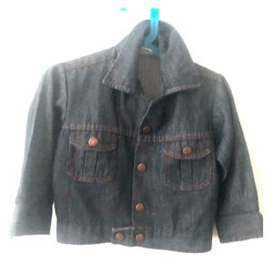 Vintage kids billy the kid jean jacket unisex 4T